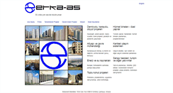 Desktop Screenshot of erkaas.com.tr